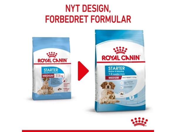 Royal Canin Medium Starter torrfoder för hundar och valpar – 15 kg