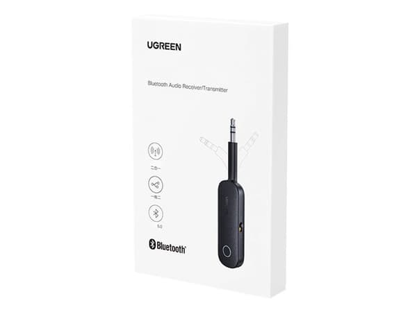 FM-sender Ugreen FM-sender/mottaker AUX CM403, Bluetooth 5.0 (svart)