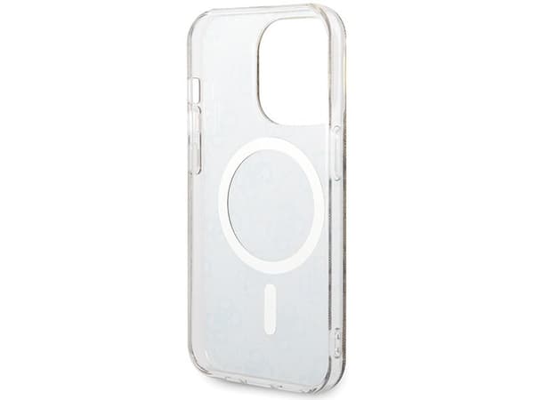 Guess IML 4G MagSafe case for iPhone 15 Pro - brown