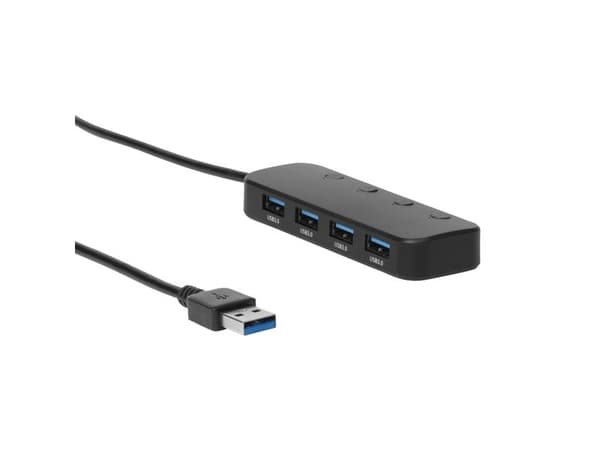 ProXtend - Hub - 4 x USB 3.2 Gen 1 - stasjonær