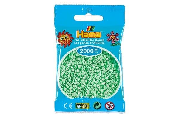 Hama minihelmet 2000 kpl, pastellinvihreä