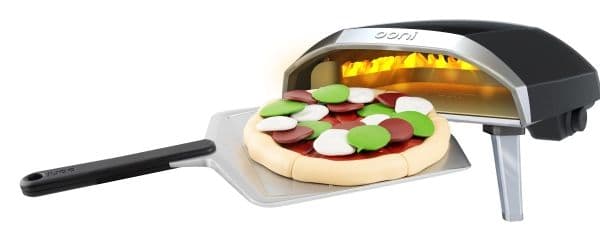 Ooni pizzaugn & toppingstation