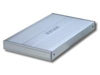 Aixcase AIX-SUB2S - Förvaringslåda - 2.5" - SATA 3Gb/s - USB 2.0 - silver