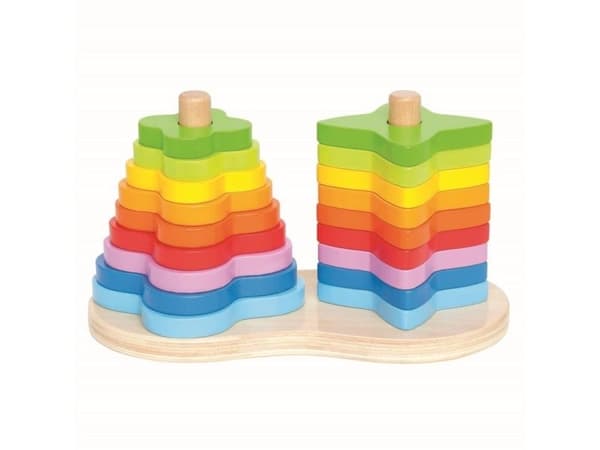 Hape Double Rainbow Stacker