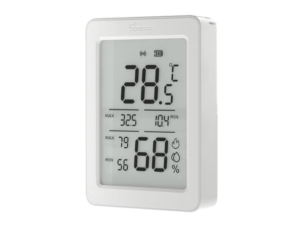 Sonoff temperatur- och fuktighetssensor SONOFF ZigBee SNZB-02DR2 2-pack