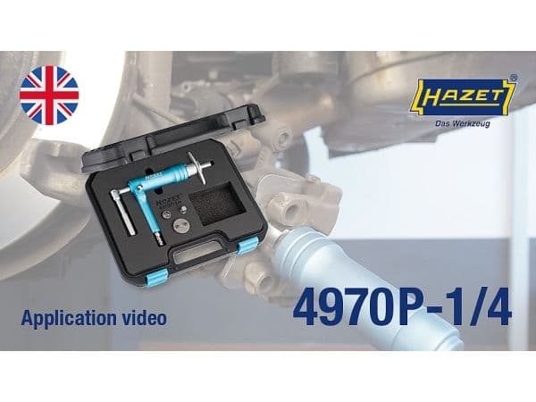 HAZET 4970P-1/4 slagpipe (slagpipe-sett)