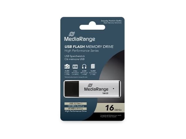 High Performance 16 GB(silber/schwarz, USB-A 3.2 Gen 1)
