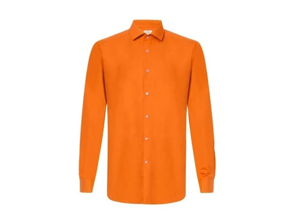 Orange skjorte