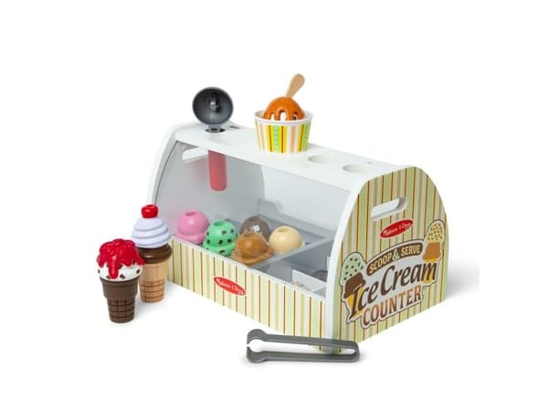 Melissa & Doug MPP PLF ScpServeWdnIceCream Cntr GML, 3 år