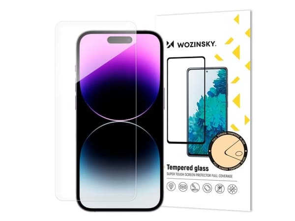 Herdet glass til iPhone 15 Wozinsky