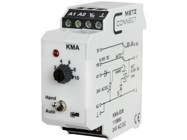 METZ CONNECT KMA-E08 - Analog encoder - kabelansluten - grå