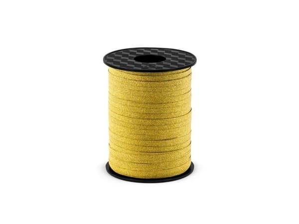 Presentband guld glitter 225 m