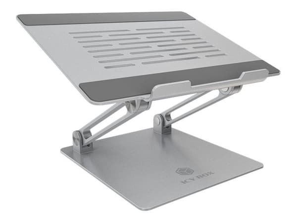 ICY BOX IB-NH300 - Notebookstativ - inntil 17" - sølv