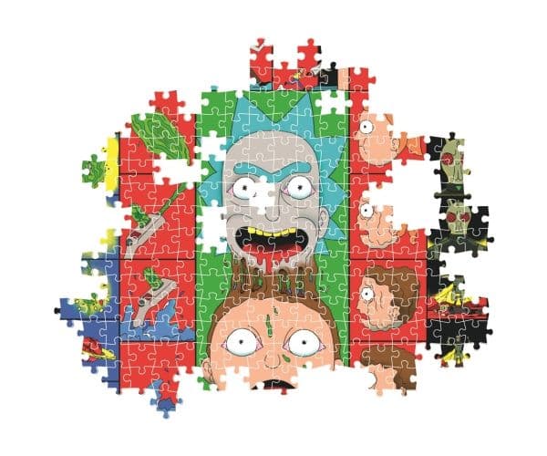 Rick &amp; Morty 3 -palapeli – Compact Box, 1000 palaa