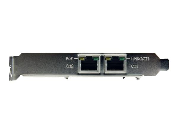 StarTech.com Dual Port PCI Express Gigabit Ethernet Network Card Adapter - 2 Port PCIe NIC 10/100/100 Server Adapter with PoE PSE (ST2000PEXPSE) - ...