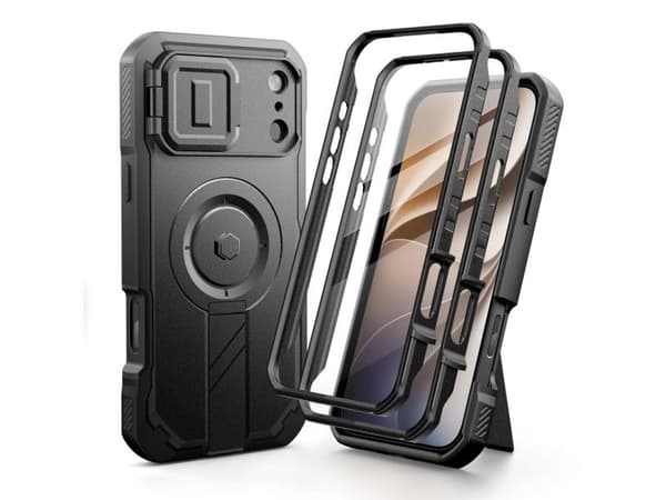 Tech-Protect Kevlar MagSafe 2-Set Case for iPhone 18 Pro Max / 7 Pro Max - Black