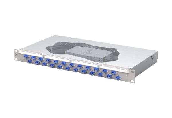 METZ CONNECT 1504597424-E, LCD, 1U, Grå, Boks