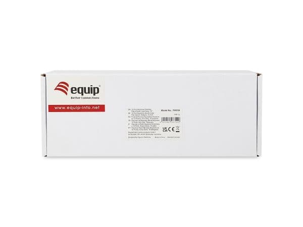 Equip 769330, Keystone, Grå, Metall, Stativmontering, 1U, RoHS