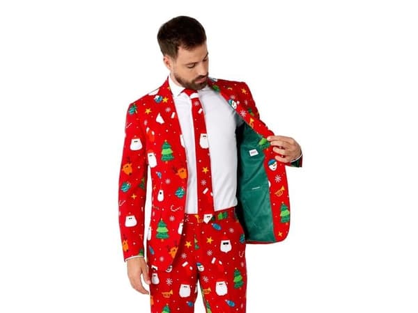 OppoSuit Festivity Red