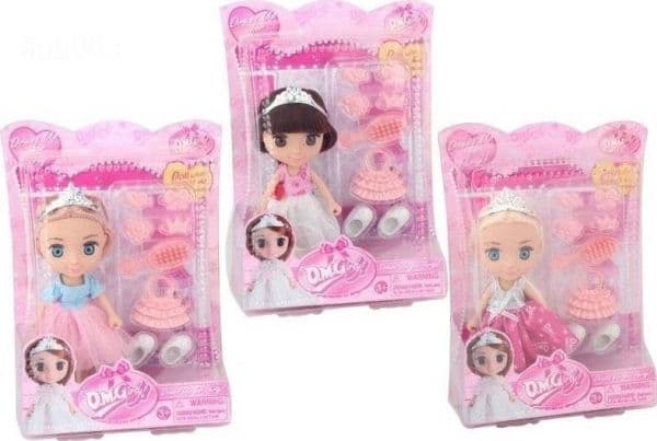 Princess doll with accessories MIX