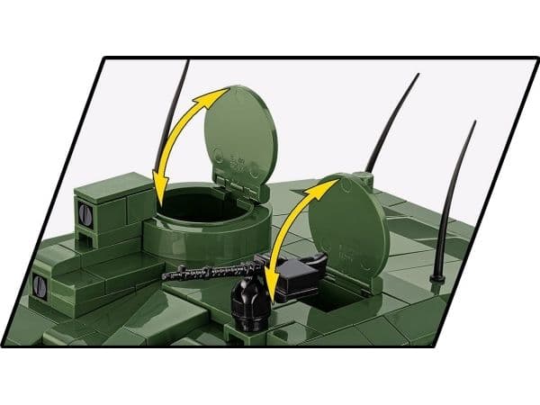 COBI Challenger 2, Byggsats, 9 år, 954 delar