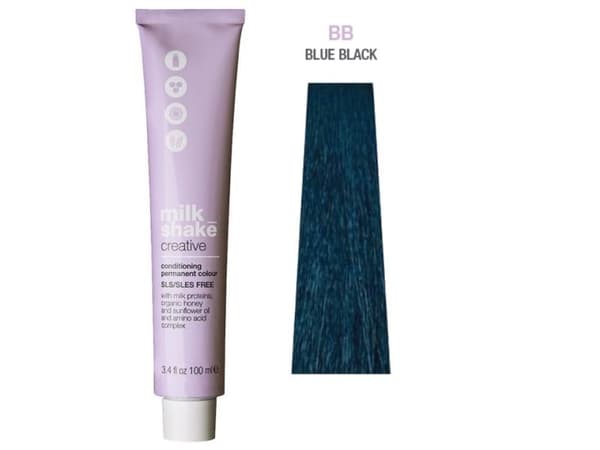 Permanent maling Milk Shake Creative BBBlack Blue, 100ml