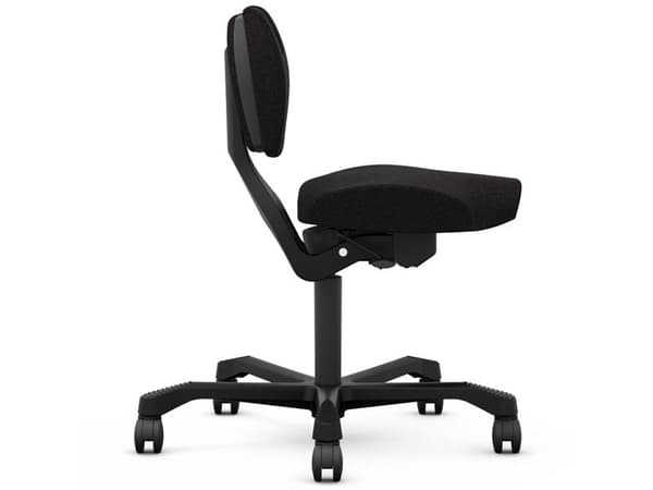 EVO aktiv arbejdsstol, Sort