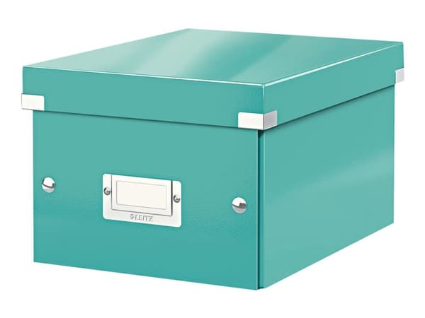 Leitz Click & Store - Förvaringsbox - för A5 (148 x 210 mm) - isblå