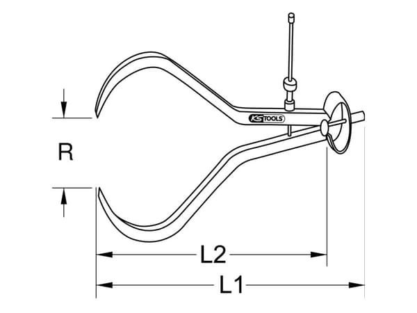 KS Tools 300.0425, 135 g