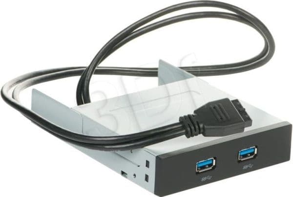 Chieftec MUB-3002 - Frontpanelporter for lagringsrom - USB 3.0 x 2