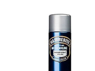 Hammerite hammarfärg - silver - spray - 400 ml