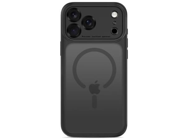 Tech-Protect MagPeak MagSafe CC Case for iPhone 18 Pro Max / 17 Pro Max - Matte Black