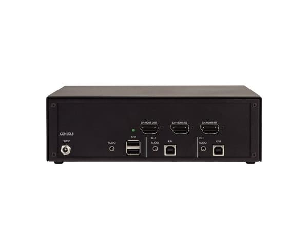 NIAP4 SECURE KVM SWITCH, 2 port single head HDMI/DP combo