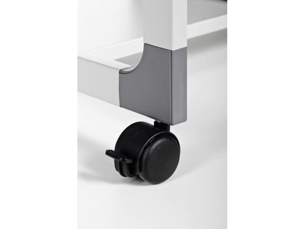 Rullebord durable 3711, på hjul, grå