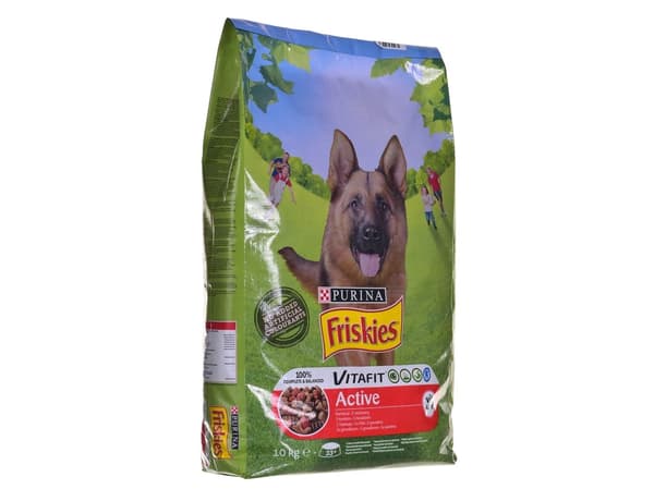 PURINA Friskies Active - tørfoder til hunde - 10 kg