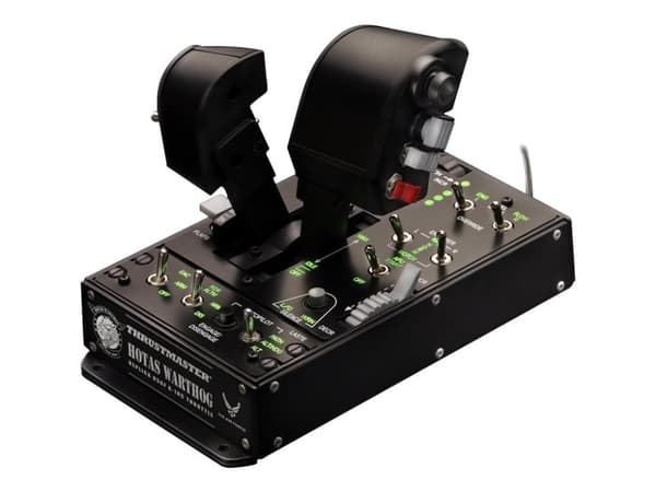 Thrustmaster HOTAS Warthog Dual - Gasspedal - 16 knapper - kablet - for PC