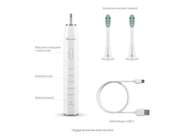TrueLife SonicBrush Clean30 White hammasharja