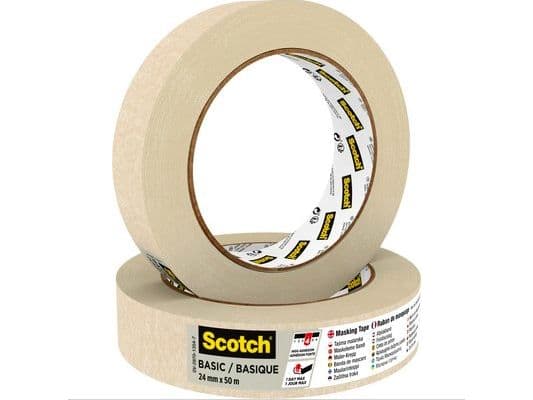 3M Scotch Abdeckband - Basic, For generelle formål, Beige