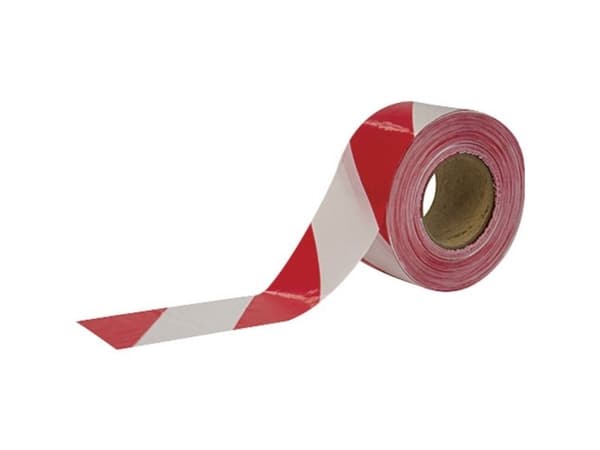 Cimco 182780, Rød, Hvit, Polyethylen, 100 m, 75 mm