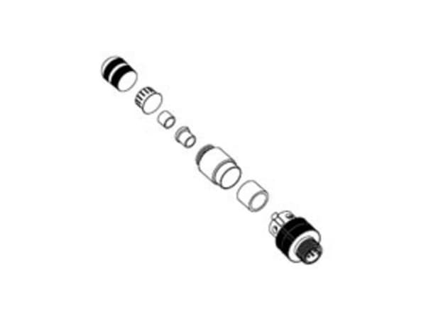 Molex 1201000002 Sensor-, aktuator-stik, 1 stk
