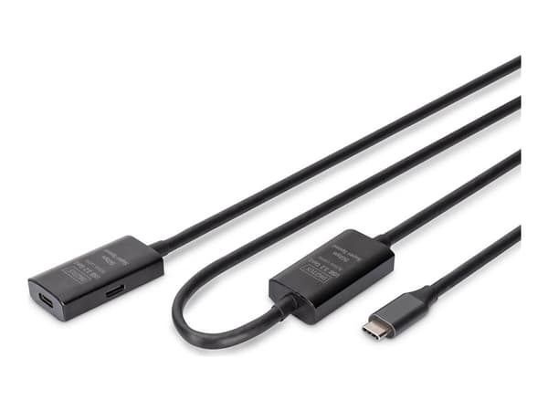 DIGITUS Active USB-C-jatkojohto 10m