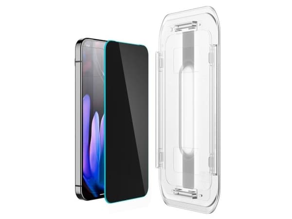Spigen GLAS.tR EZ Fit, Google, Pixel 9/Pixel 9 Pro, musta, 2 kpl
