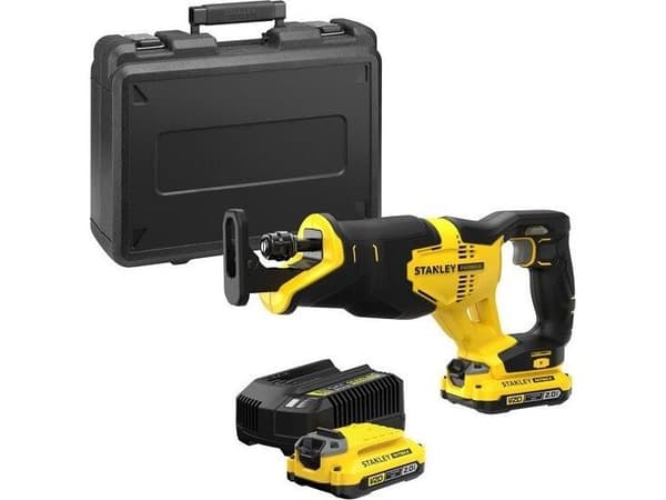 STANLEY sabersåg V20 SFMCS310D2K 2x2,0Ah ...
