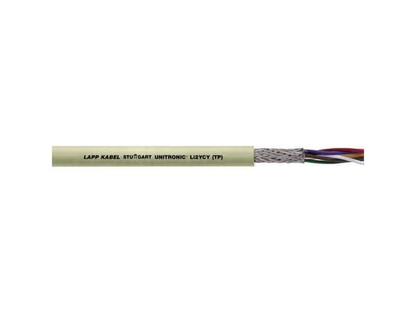 LAPP 31330/100 Datakaapeli UNITRONIC® Li2YCY (TP) 2 x 2 x 0,5 mm² Harmaa 100 m