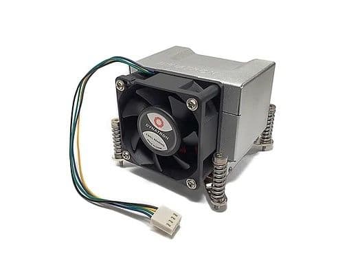 Inter-Tech Q-5 Processor Heatsink/Radiator 6 cm Black, Silver 1 pc(s)