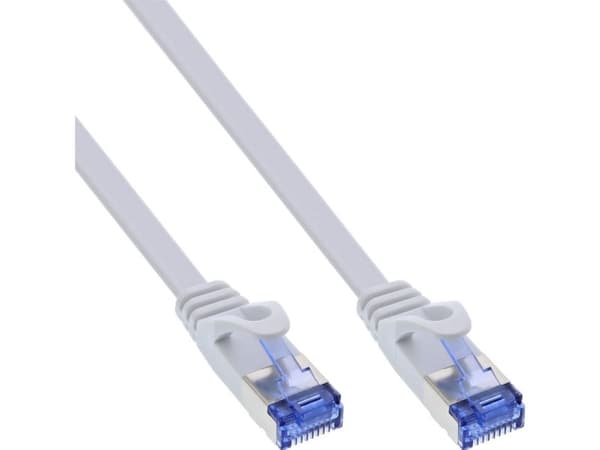 InLine 71802W, 2 m, Cat6a, U/FTP (STP), RJ-45, RJ-45, Hvit