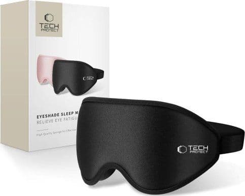 Tech-Protect Eyeshade sovemaske - svart