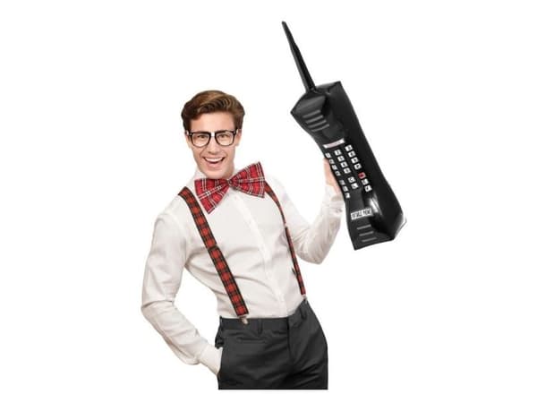 Oppblåsbar mobiltelefon