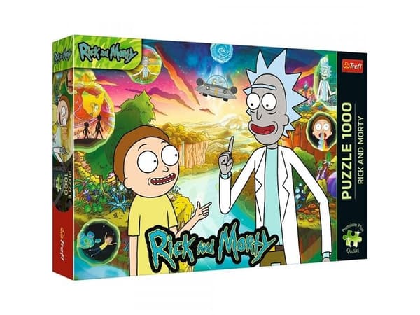 Trefl Puzzle 1000 biter Premium Plus Rick and Morty