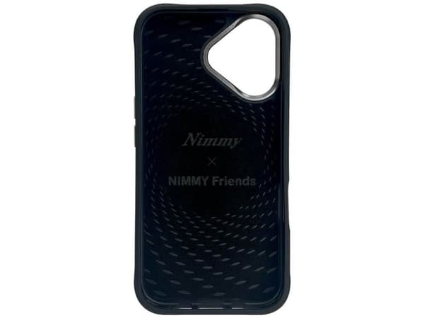 Nimmy Wilk iPhone 16-deksel mørkegrå